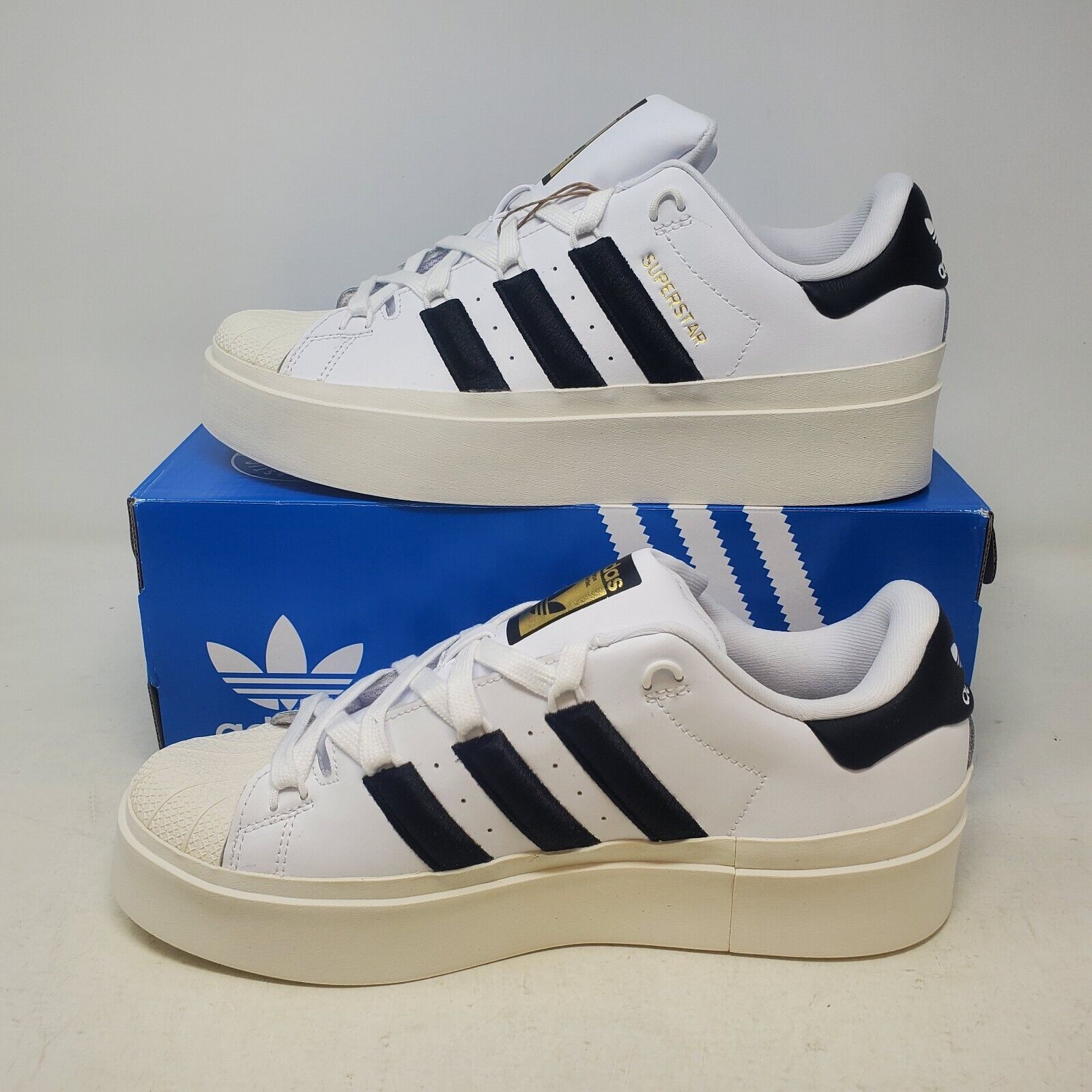 Size 8.5 - adidas Superstar Bonega Cloud White Black 2022 for sale online |  eBay