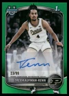 2025-26 Bowman Trey Kaufman-Renn GREEN CHROME AUTO #CPA-TK