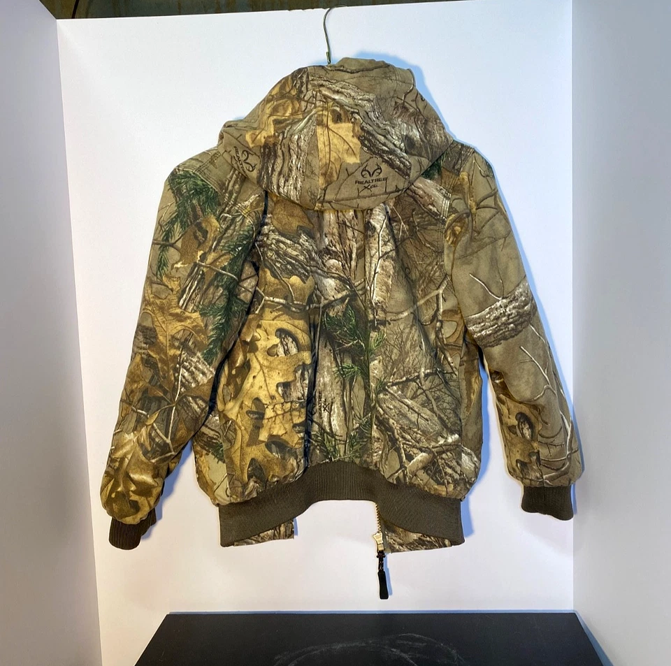 Game Winner Hunting Jacket Size Youth XS Camo Zip-Up Jacket - Image 2 of 4
