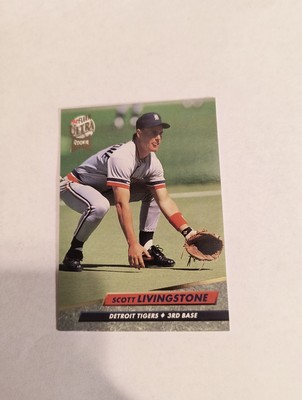 SCOTT LIVINGSTON 1992 FLEER ULTRA (RC) #61 FREE SHIPPING