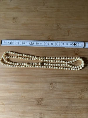 Perlenkette, Modeschmuck mit Kugelverschluss - Bild 1 von 4