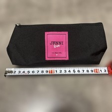 JENNI love black zippered pencil case