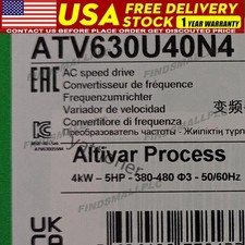 Brand New Schneider ATV630U40N4 Inverter ATV630U40N4 Sealed In Box Fast Delivery