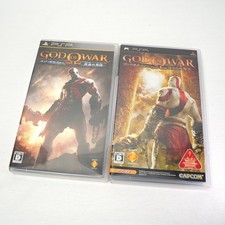 No English subtitles Lot 2 God of War Ghost of Sparta Chains of Olympus set PSP