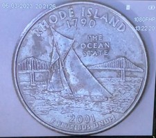 2001 p rhode island quarter error! beautful quater!