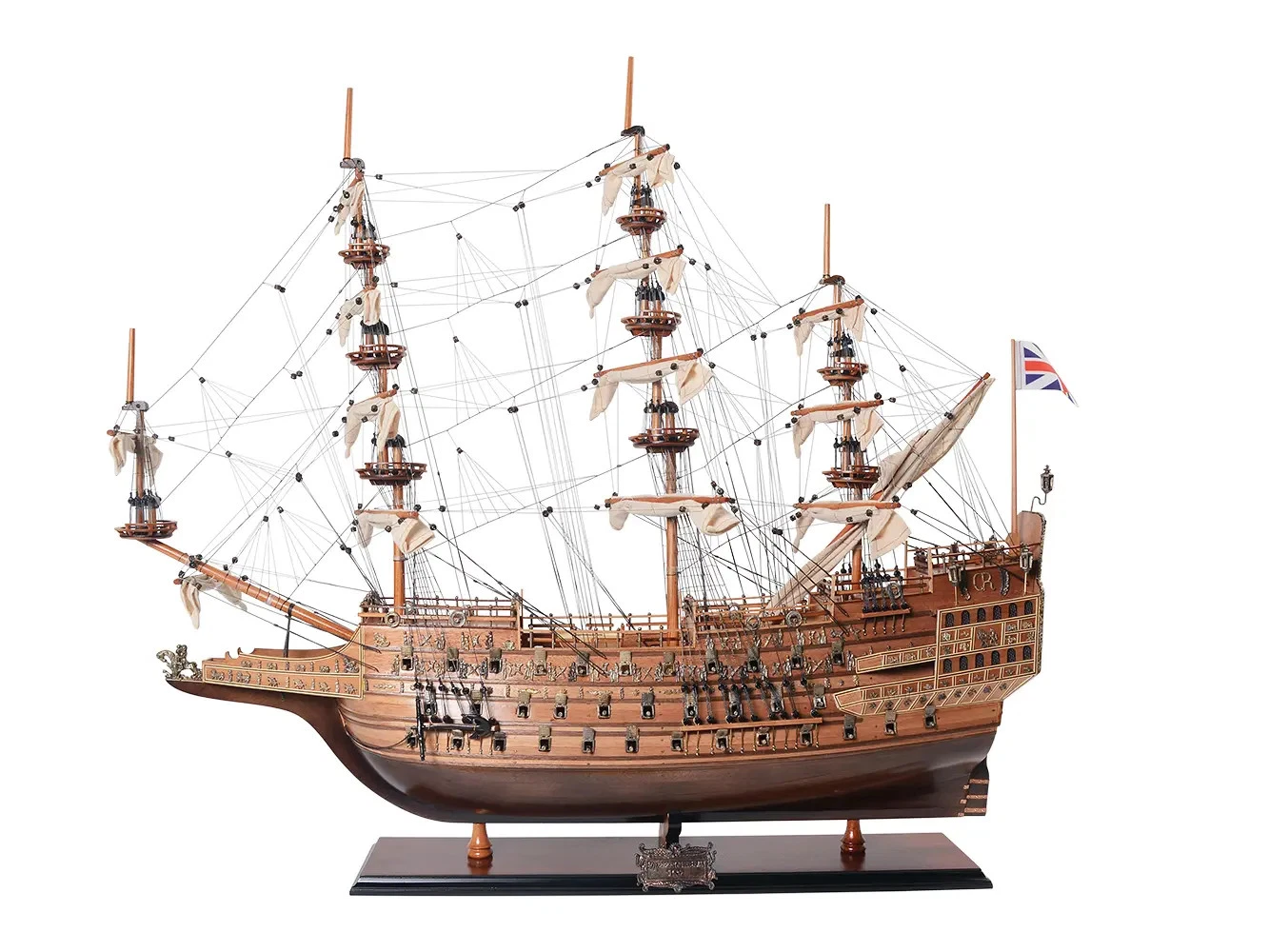 H.M.S. Sovereign of the Seas Replica &ndash; Exclusive Handcrafted Wooden Ship Model