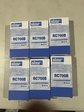 6 pk  Star Micronics RC700B Black Ribbons