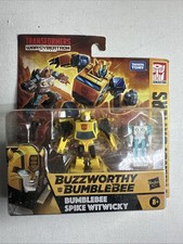 Hasbro Transformers War For Cybertron Buzzworthy BUMBLEBEE SPIKE Witwicky 2 Pack