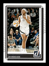 2025 Donruss WNBA # 60 Jackie Young Card (B46) Las Vegas Aces