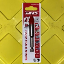 Diablo DMANSP1060 Diablo 1/2" Hard Tile  Stone Carbide Tipped Drill Bit