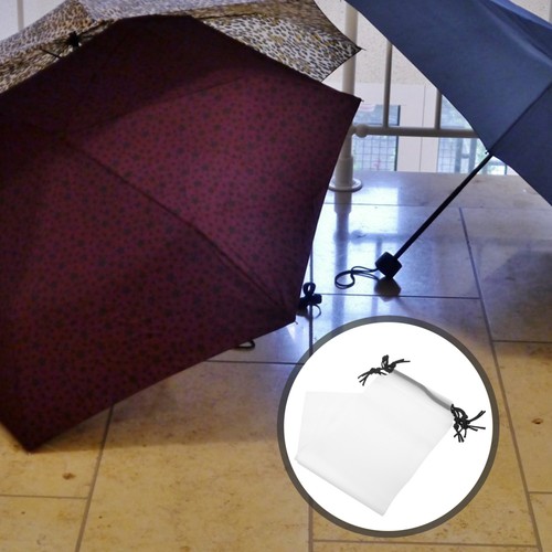 4 Pcs Umbrella Storage Bag Wet Travel Cover Foldable Storagement - Picture 2 of 10