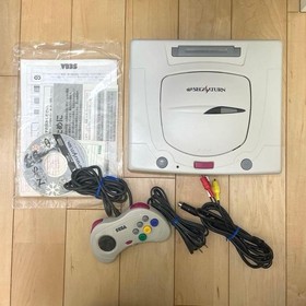 HST-0017 Sega Saturn Console + Christmas Nights Winter Limited Edition