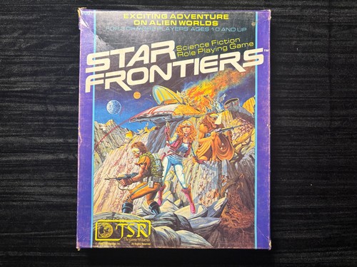 Star Frontiers RPG TSR 1980 Missing Dice