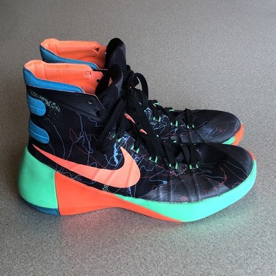 Nike Hyperdunk 2015 PRM Multicolor Adult 7.5 Sneaker Basketball Shoes 749567-084