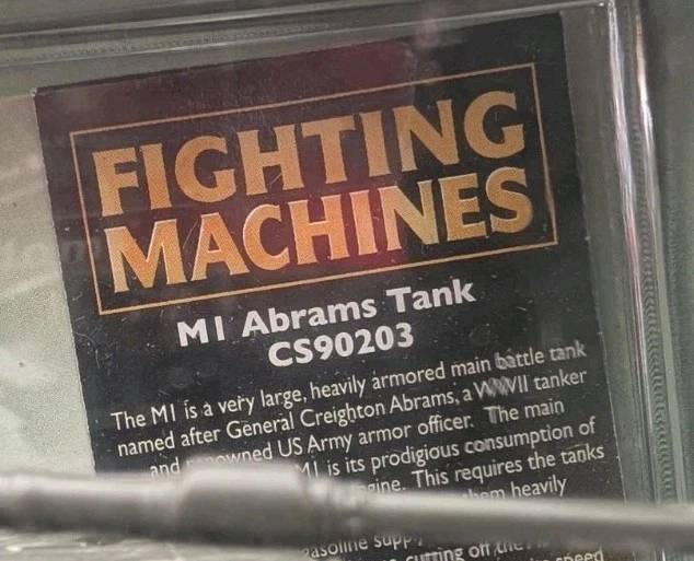 Corgi Fighting Machines Operation Iraqi Freedom, M1 Agreement, CS90203 New - Image 3 of 4