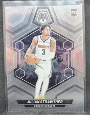 2023-24 Mosaic Julian Strawther Rookie RC #214 Denver Nuggets