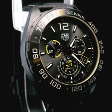 TAG Heuer Formula 1 Senna Special Edition CAZ101AJ.FC6487 Mens Watch 43mm 12