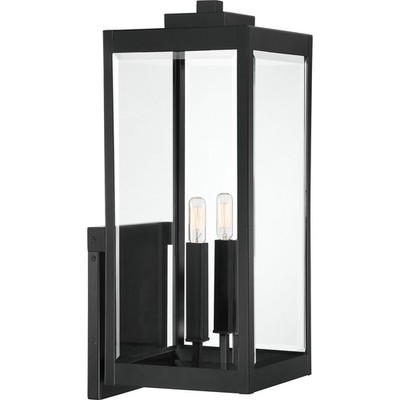 Quoizel WVR8409 Westover 2 Light 23'' Tall Wall Sconce - Black