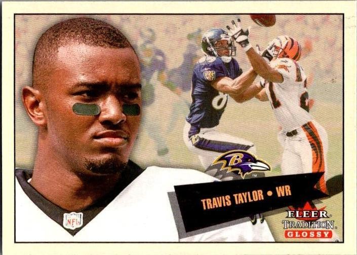 2001 Fleer Tradition FOOTBALL #258 Travis Taylor