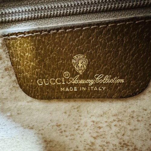 GUCCI Gucci Schultertasche GG Supreme weiß elegant aus Japan - Bild 11 von 12