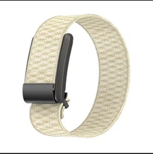 Whoop 5.0/mg Band Knit Tan Color with black clasp - one/peak/life compatible 