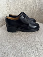 Vintage Dr Martens 8461 Women s 9 UK 7 Black Leather Chunky Oxford Made England
