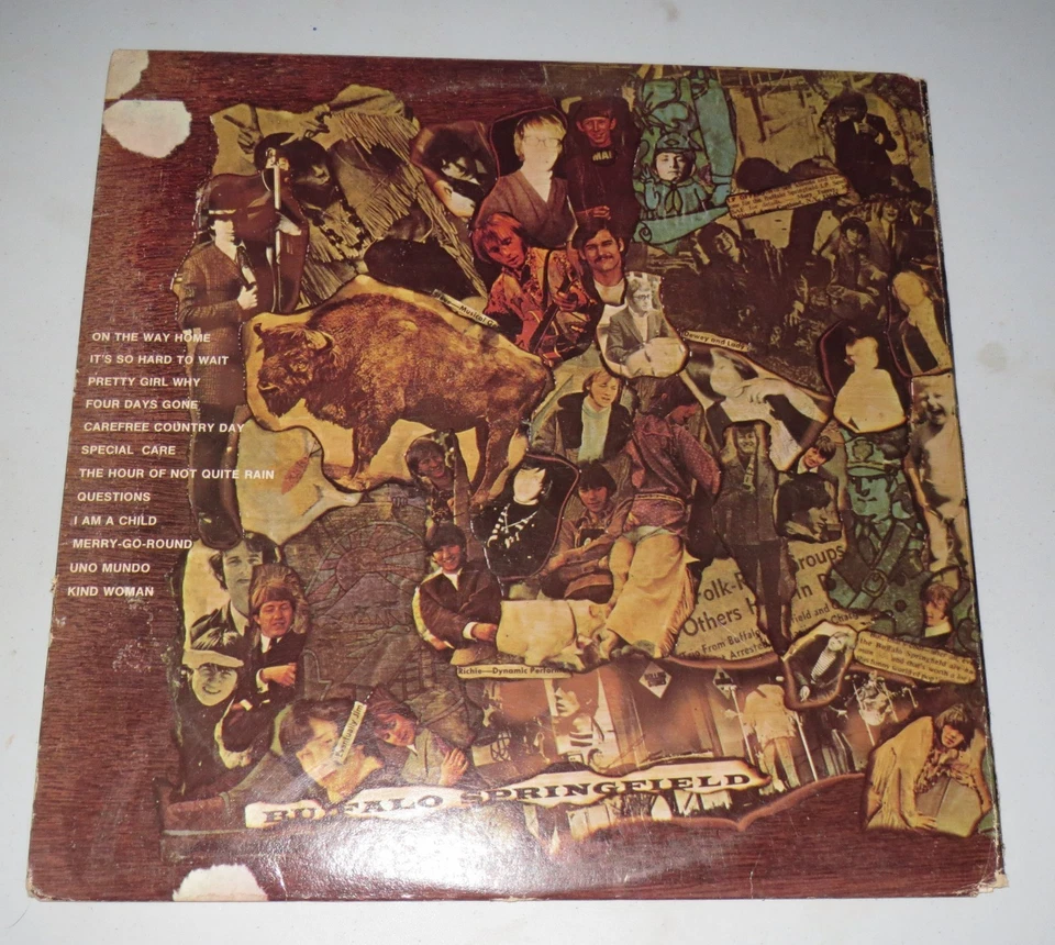 Buffalo Springfield - Last Time Around (LP Record) VG+ ~ 1968 Atco ~Yellow Label - Image 2 of 2