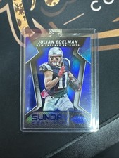 Julian Edelman Sunday Certified 2016 Blue /50
