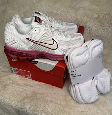Nike Zoom Vomero 5 Summit White/Peony White Pink Burgundy Low Top FJ2028-108
