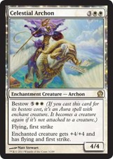 Celestial Archon -Foil Light Play MTG Theros