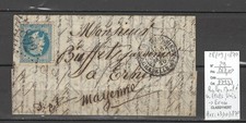 France - Ballon Monté - LES ETATS UNIS  - 28/09/1870 pour Ernée - Mayenne