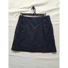 Rafaella Womens Skort Black Viscose Blend Casual Size Large