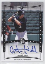 2014 Leaf Perfect Game Showcase Auto Black Carter Hall #A-CH1 Auto 0a7