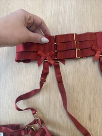 Bordelle Signature Strap Suspender size small Xx 1396