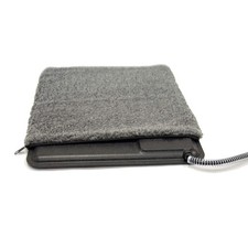 Outdoor Heated Cat Pad Replacement Cover - Soft Breathable Gray Fleece