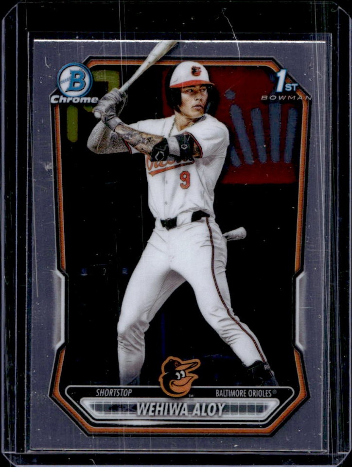 2026 Bowman Wehiwa Aloy Chrome 1st Prospect #BCP-135 Orioles