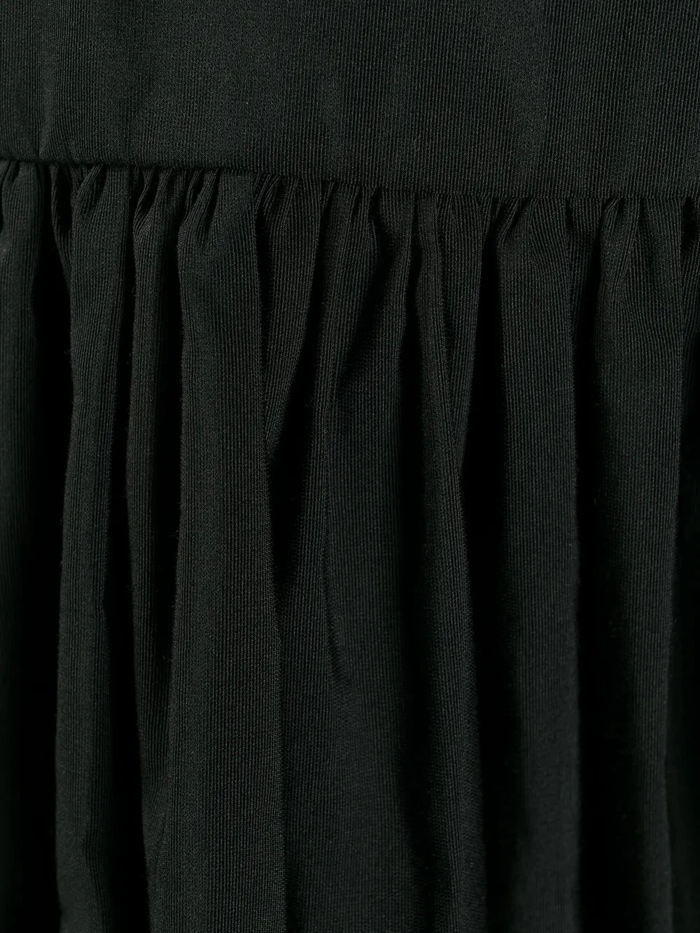 Abito Valentino Garavani A Line manica corta plissettato