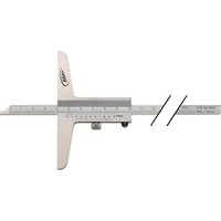 H.Preisser Tiefenmessschieber Din 862 500Mm Ger.Schiene 12X4Mm Tiefenmesser Neu