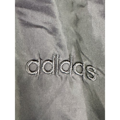 Adidas Windbreaker Trainingsanzug Colorblock schwarz blau Vintage 90er Herren Medium gebraucht, in einwandfreiem Zustand - Bild 10 von 14