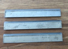 Set of 3 Vintage #18127 Jointer Planer Replacement Blades Knives
