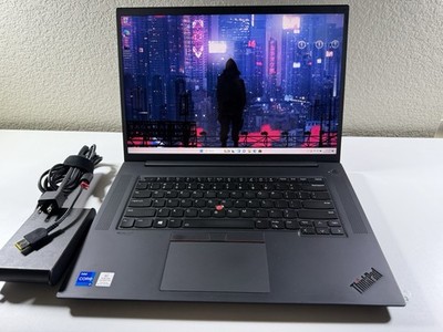 LENOVO THINKPAD P1 Gen 4 2560x1600  I7-11850H 512GB 32GB RAM NVIDIA T1200 WIN 11