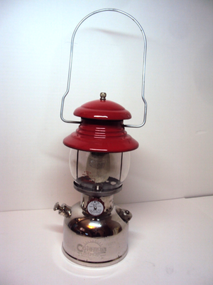 #ad Coleman Canadian Lantern Model 200 Nickel Dated 8 1958 $325.00