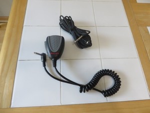 WHELEN PA MIC MICROPHONE AND EXTENSION CABLE.