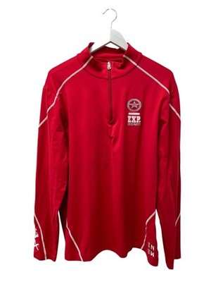 BOGNER men's sports top top blouse red zip LOGO ALASKA expedition 58 2XL XXL