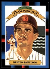 Benito Santiago 1988 Donruss #3 Padres MLB READ FREE SHIPPING AutographDen