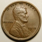 1918 P Lincoln Wheat Cent Penny EF - XF  Actual Coin Pictured