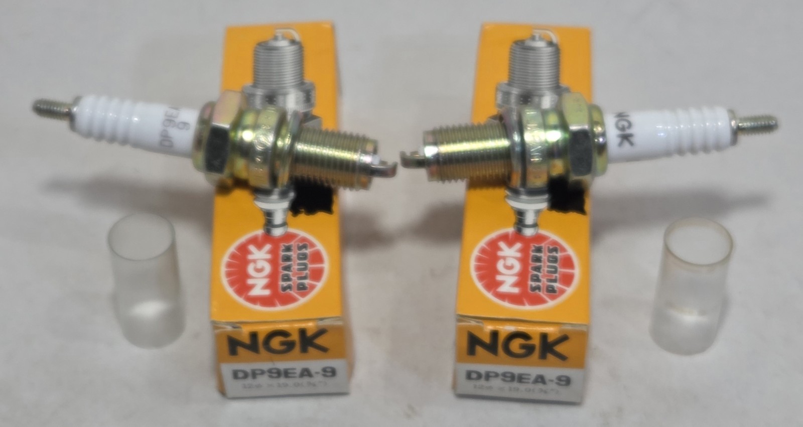2 NEW Genuine NGK DP9EA-9 Factory Honda Motorcycle Spark Plug OEM 98069-59911