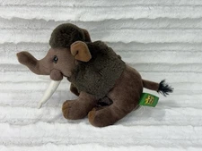 Woolly Mammoth Plush by Wild Republic Stuffed Bean Animal
