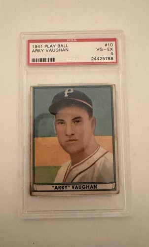 1941 Arky Vaughan #10