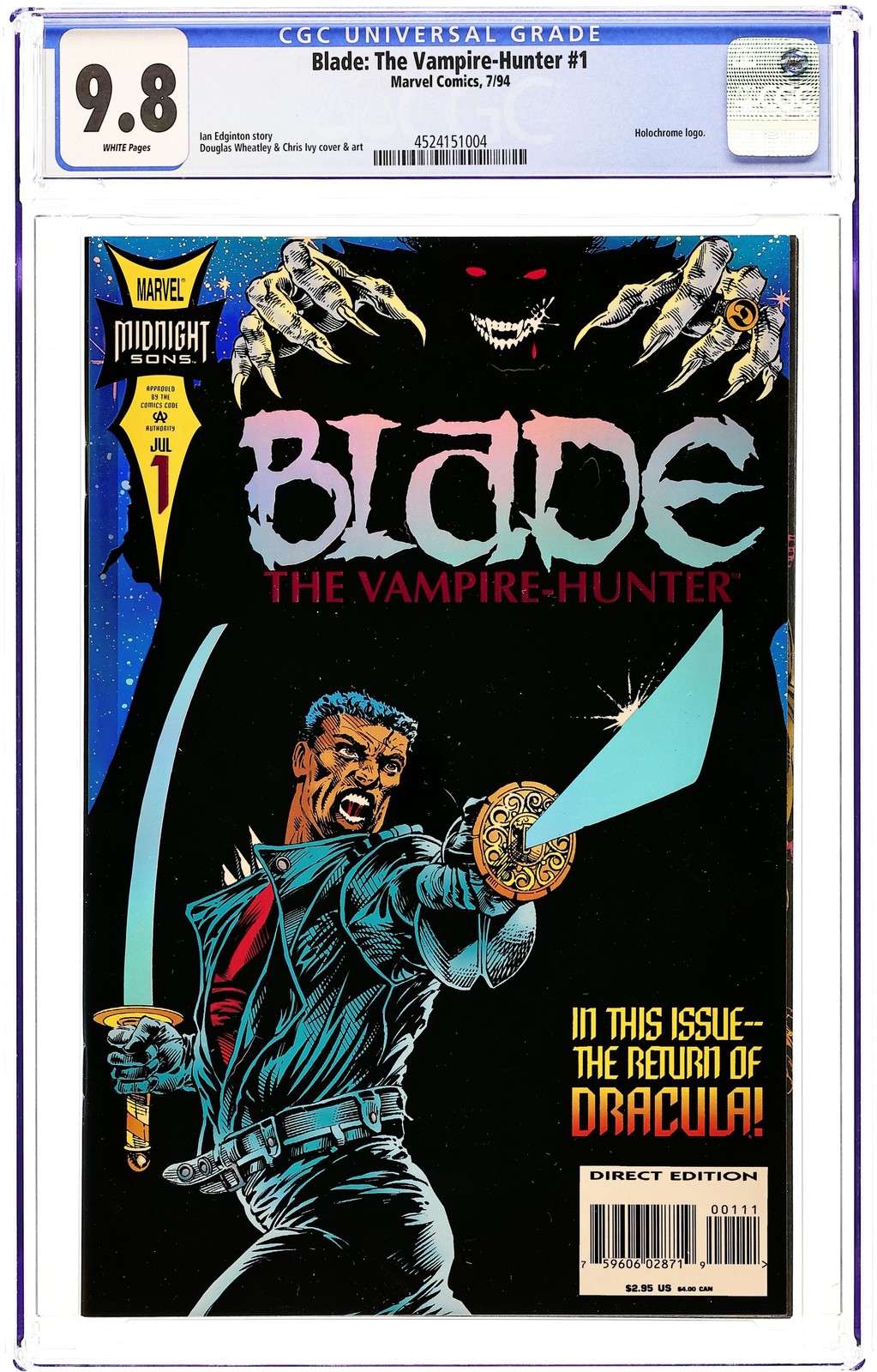Blade: The Vampire-Hunter #1 Value - GoCollect